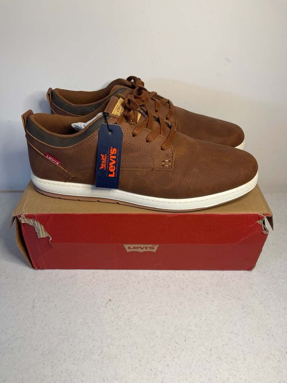 Levi's Marvin WX Men's Tan/Brown Casual Lace-Up Sneakers 13M